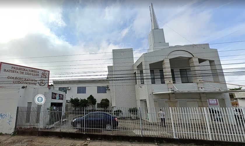 Fachada da Primeira Igreja Batista de São Luís. (Foto: Divulgação/PIB São Luis)