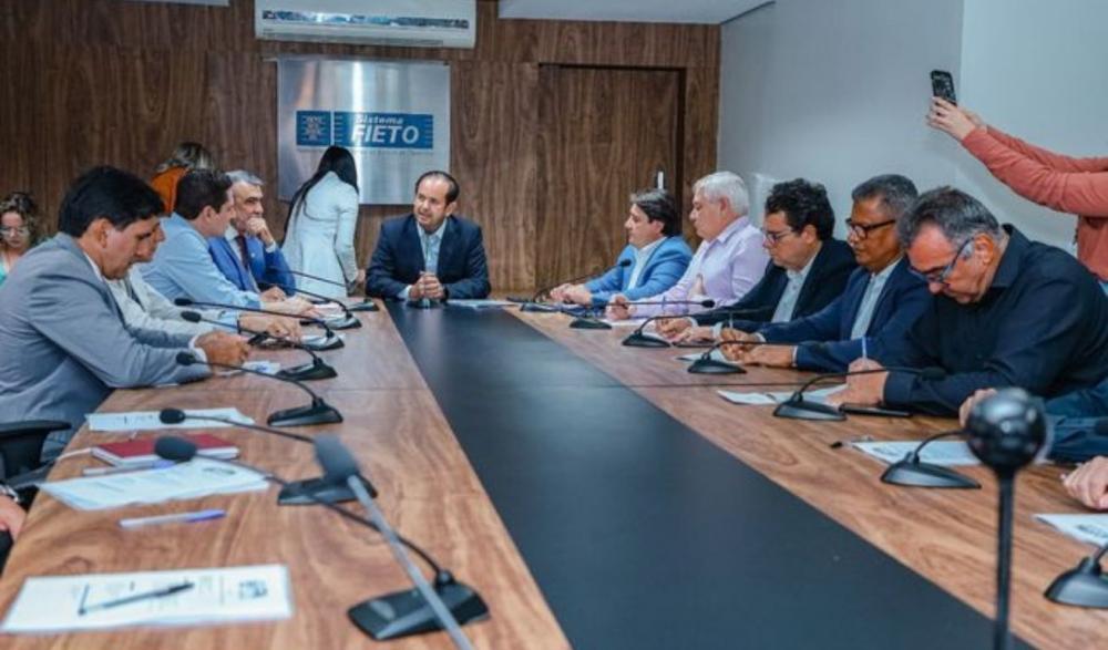 Reunião FIETO e Deputados da Frente Agroindústria 