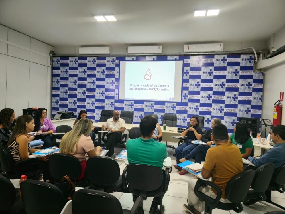 SES-TO realiza oficina para coordenadores municipais do controle do tabagismo