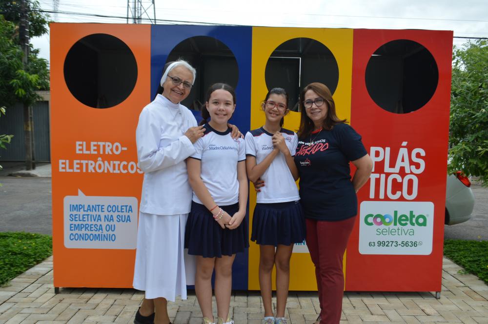 Colégio Madre Clélia Merloni, de Palmas -Tocantins, inaugura programa de educação ambiental para alunos, profissionais e comunidade