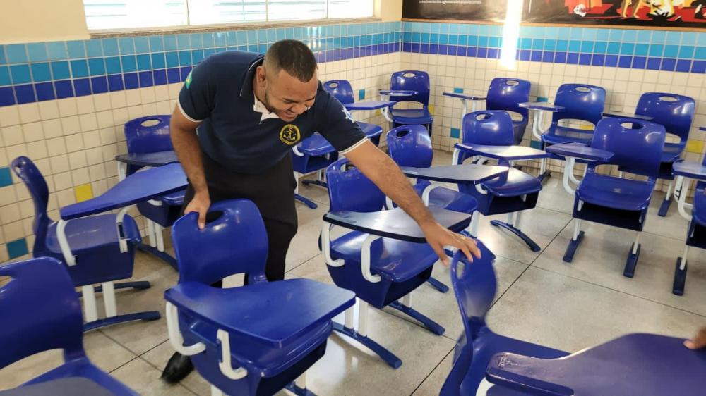 Escolas de Palmas se preparam para o retorno das aulas da rede municipal de ensino