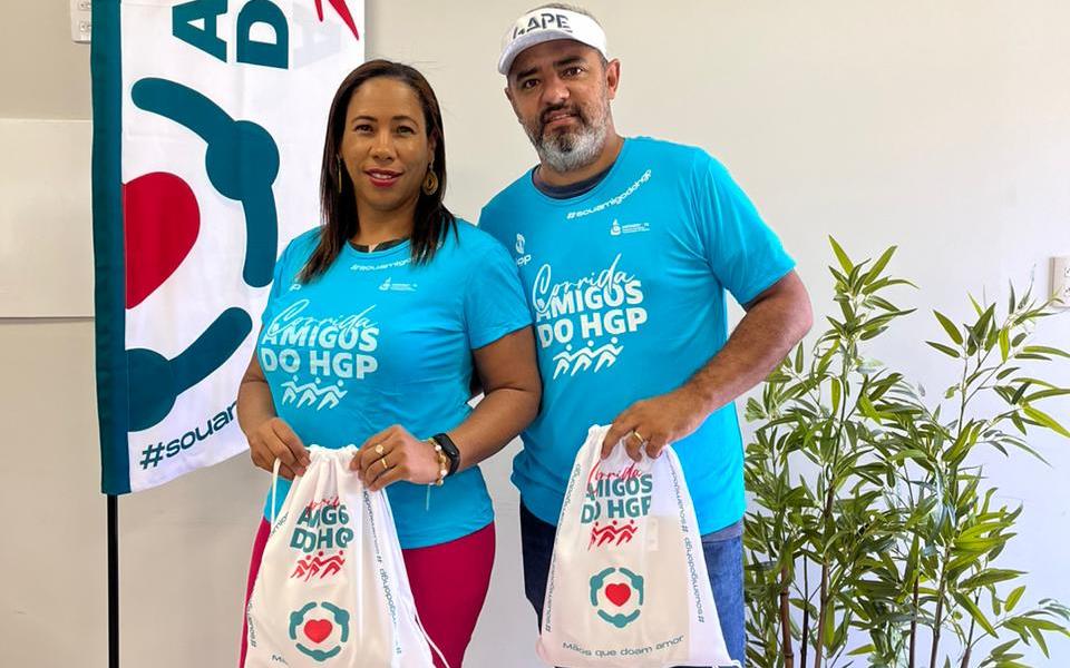 Entrega de kits para a Corrida Amigos do HGP ocorre nesta sexta-feira, 04 e sábado, 05