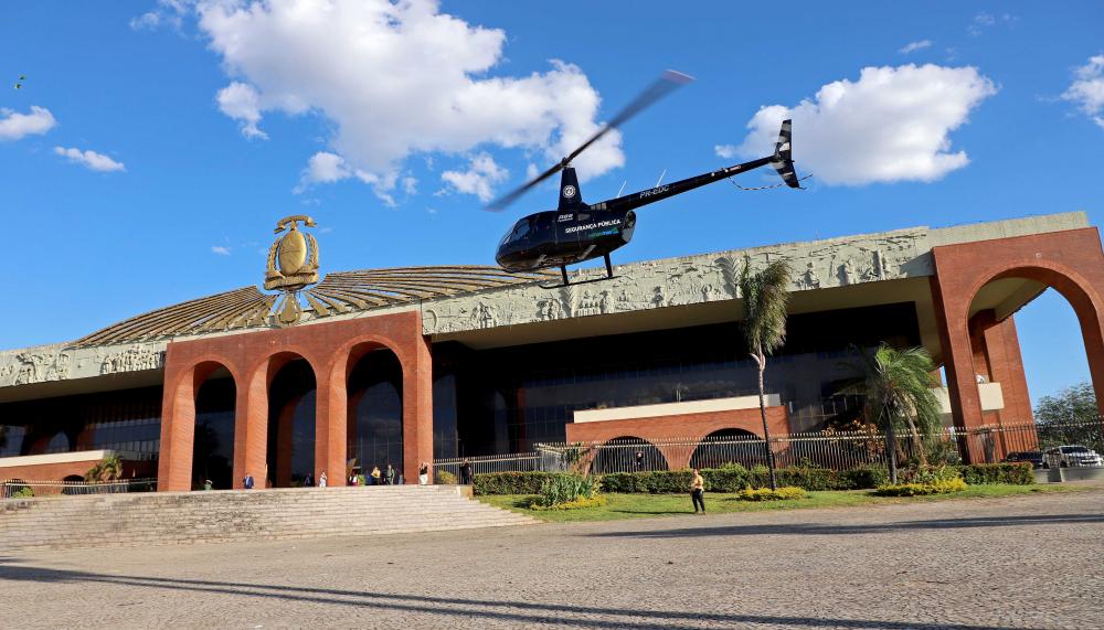 Governador Wanderlei Barbosa entrega aeronave à Segurança Pública para auxiliar no combate e repressão à criminalidade