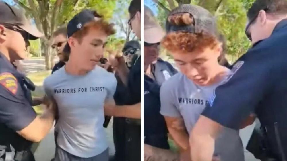 Adolescente de 13 anos é preso após ler a Bíblia em evento LGBT para crianças