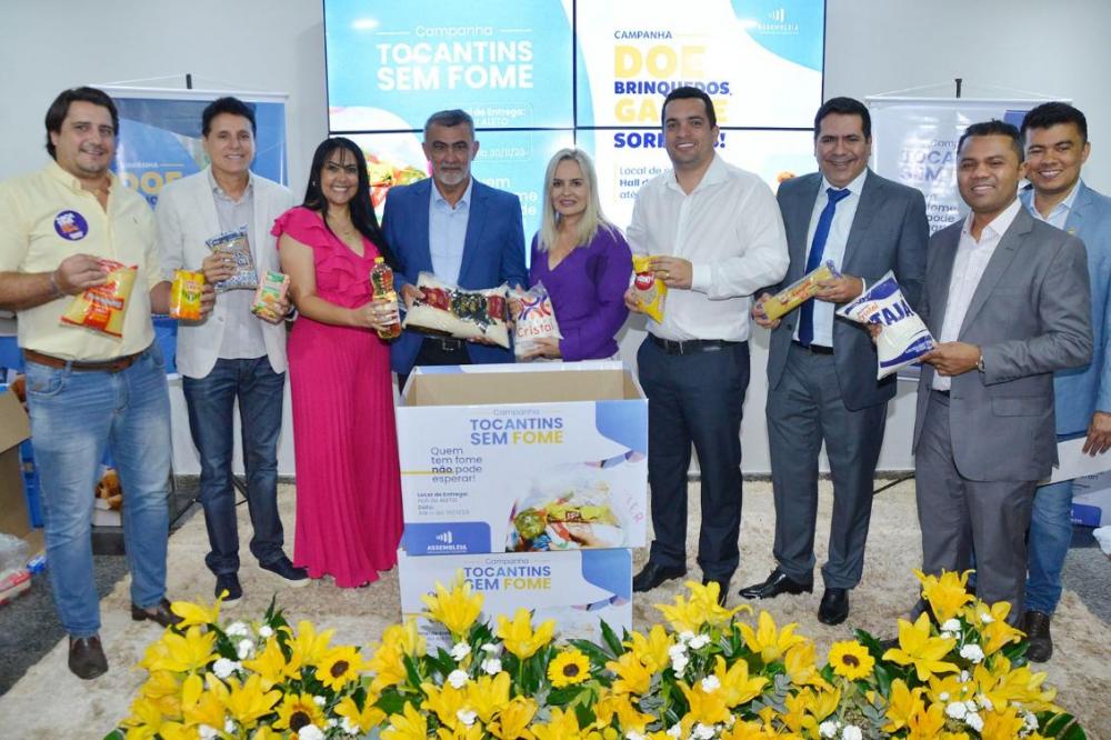 Assembleia Legislativa apresenta campanha contra a fome no Tocantins