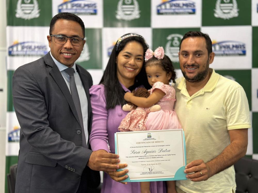 Vereador Daniel Nascimento participa de Sessão Solene em Homenagem aos Feirantes de Palmas