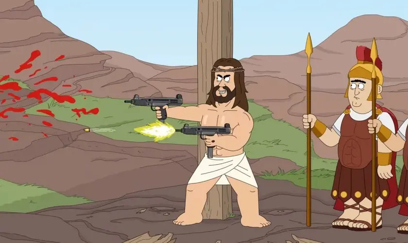Desenho da Netflix retrata Jesus obsceno ‘apaixonado’ por armas e sexo