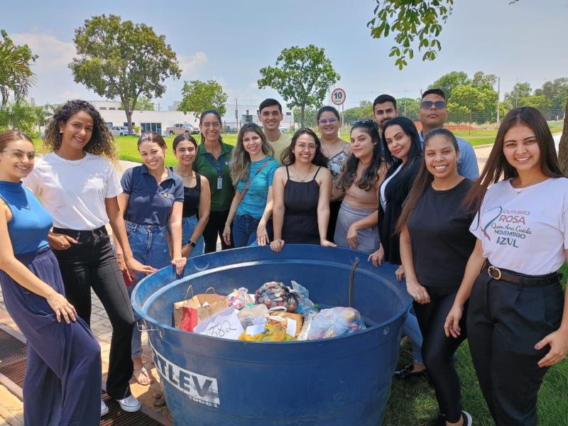 Semus realiza entrega de mais de 16 mil tampinhas para Hospital do Amor em campanha de reciclagem
