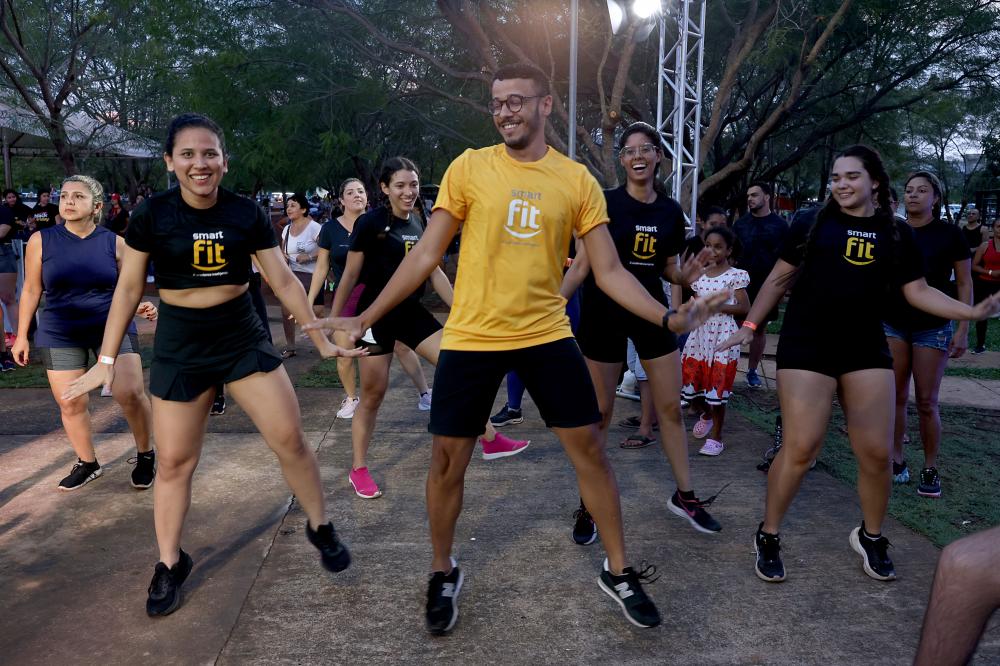 Projeto Palmas + Fitness atrai dezenas de pessoas em sua última edição de 2023 no Parque dos Povos Indígenas