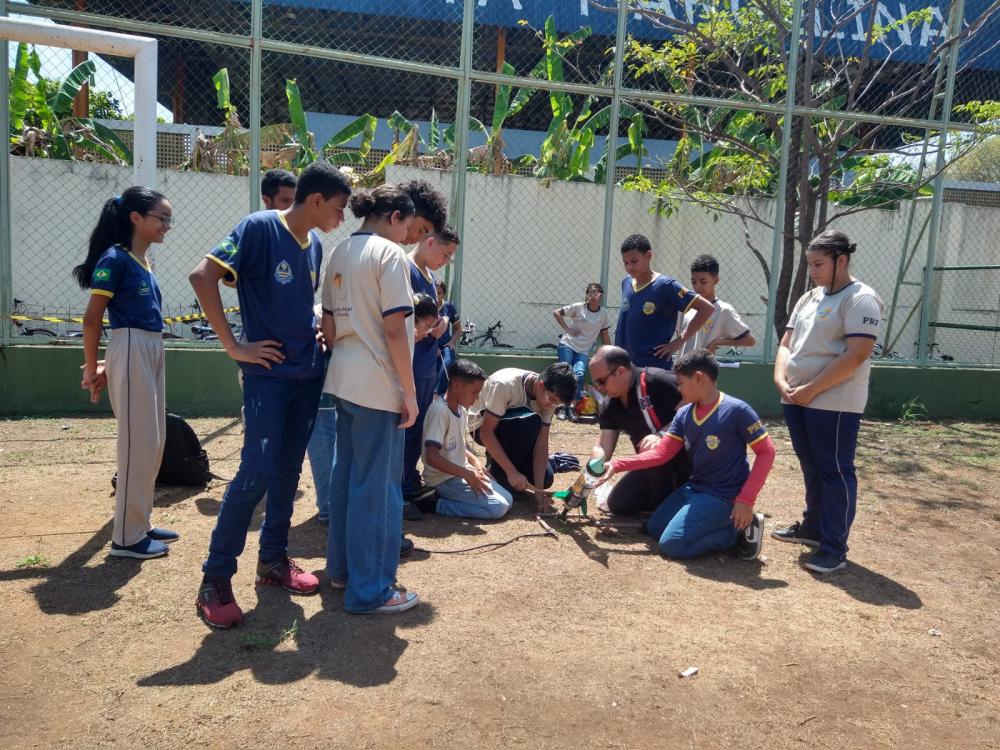 Rede municipal de ensino de Palmas se prepara para realizar primeira Mostra de Foguetes da Capital