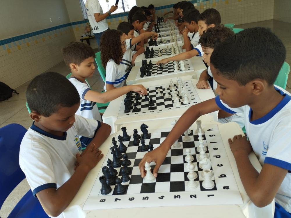 ETI Santa Bárbara realiza primeiro campeonato de xadrez