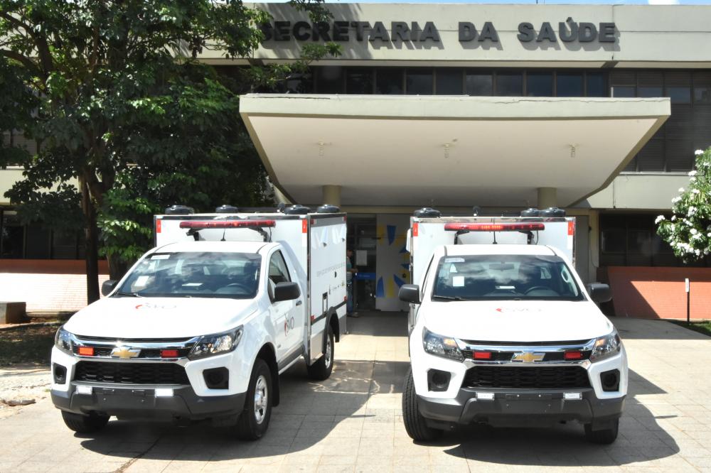 Governo do Tocantins entrega dois novos veículos para o Serviço de Verificação de Óbitos