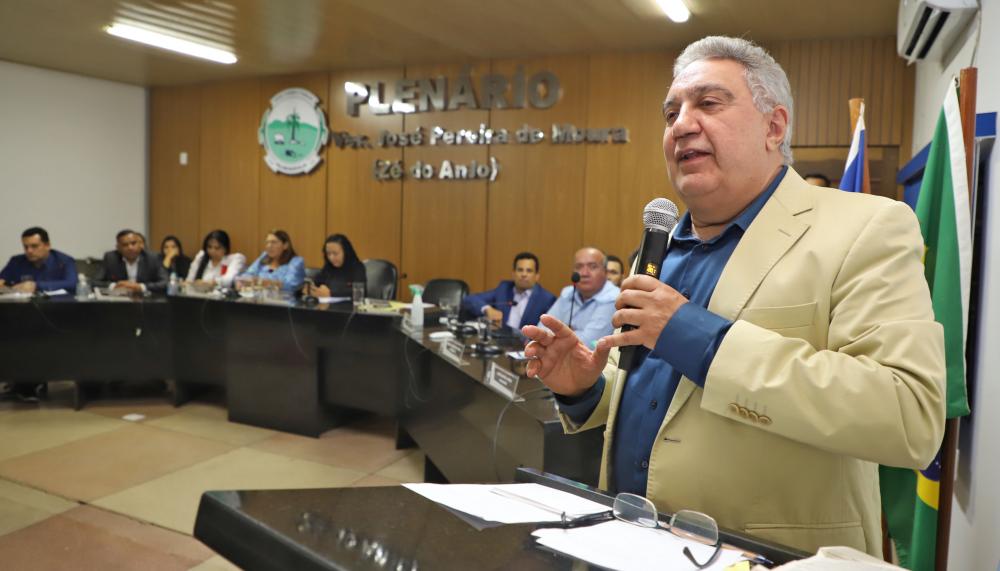 Governador em exercício Laurez Moreira é homenageado com o Título de Cidadão Honorário em Palmeirópolis