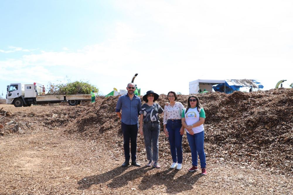 Ecopontos e aterro de Palmas recebem visita técnica da Semarh