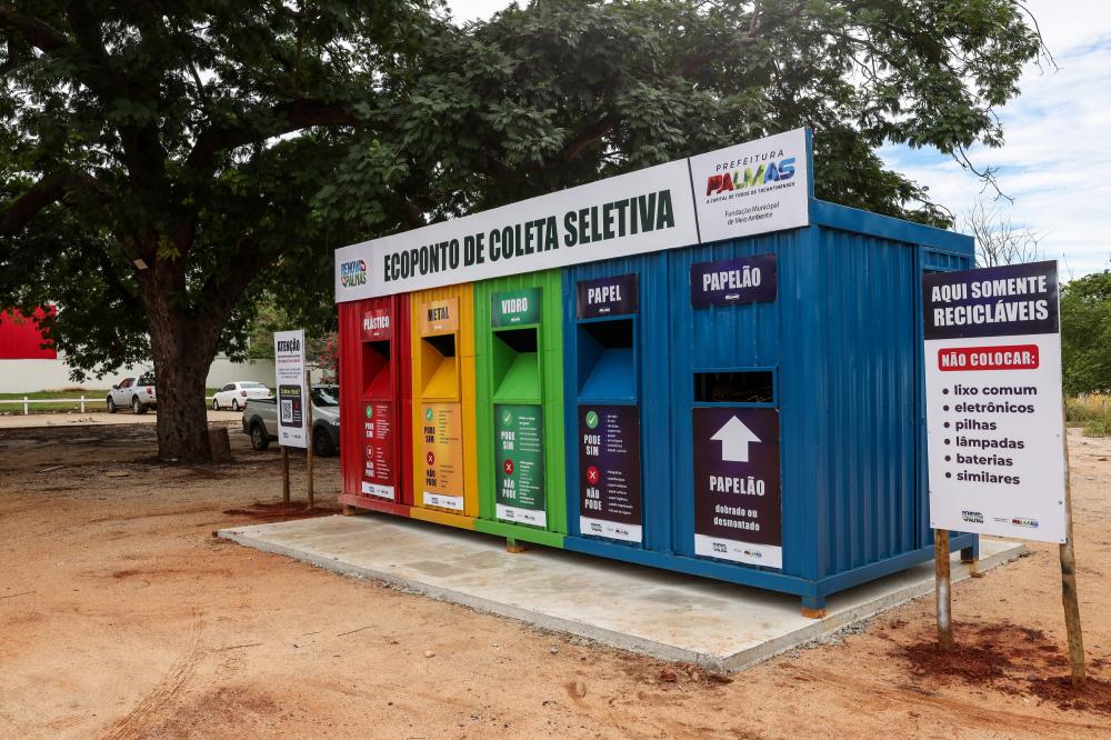 FMA inicia reforma de ecopontos de Palmas