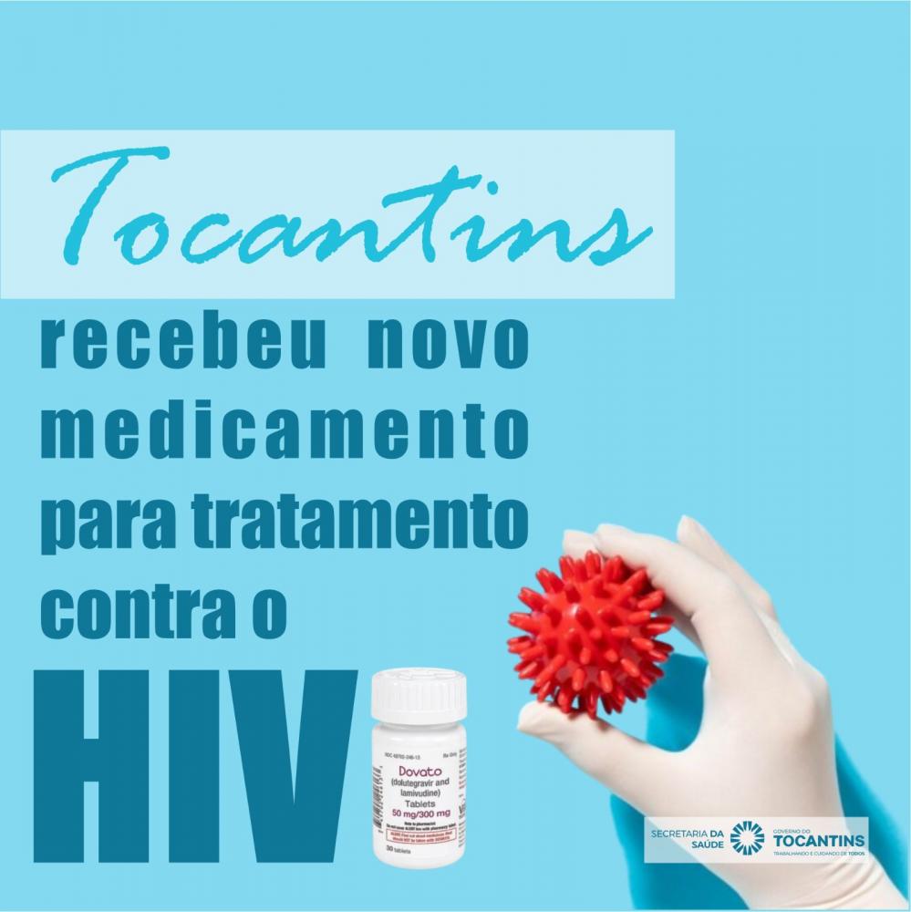 Tocantins recebe novo medicamento para tratamento contra o HIV