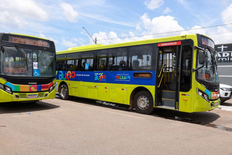 Prefeitura de Palmas programa operação dos cem novos ônibus até a segunda-feira, 5