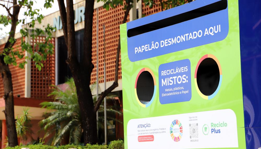 Naturatins conta com pontos de coleta seletiva na Capital e interior