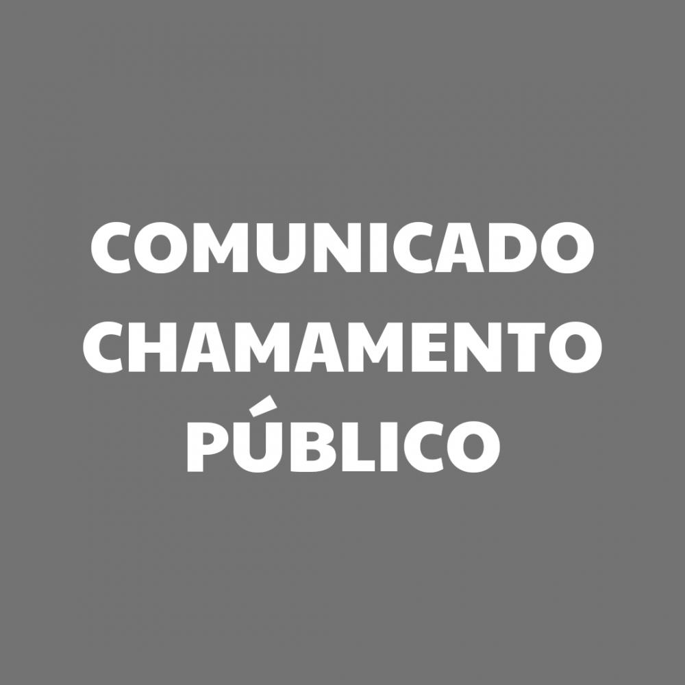 Aviso de Cotação Prévia de Preços