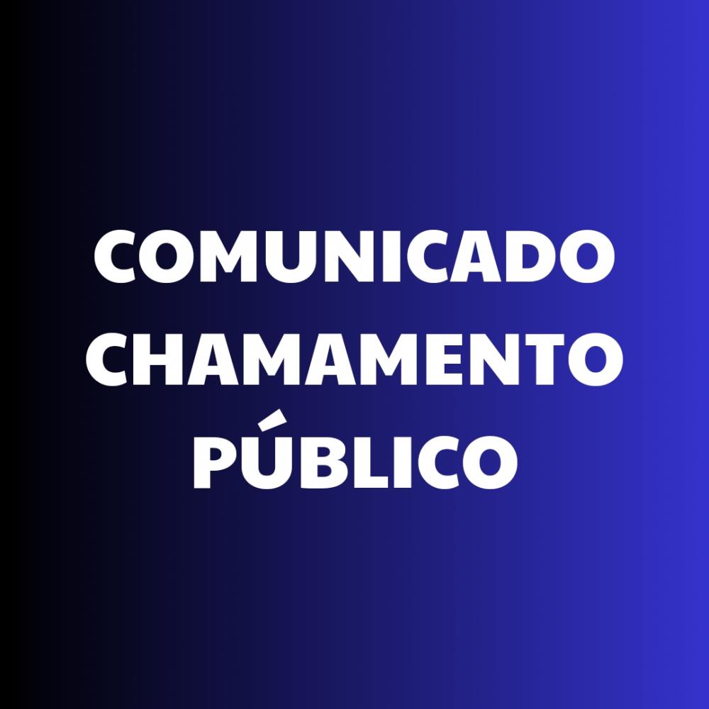 Aviso de Cotação Prévia de Preços