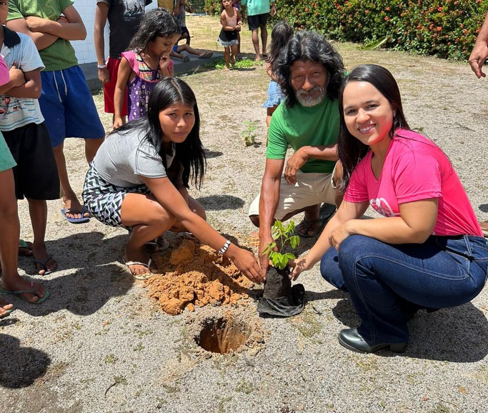 Governo do Tocantins leva projeto Sementinhas do Cerrado a estudantes indígenas de Itacajá