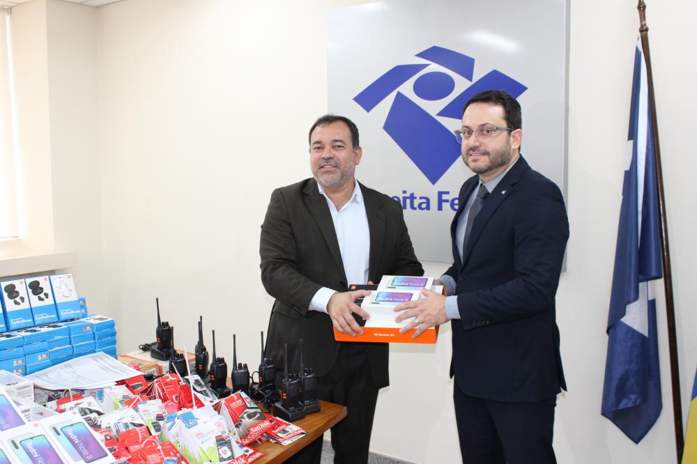 Segurança Pública é fortalecida com R$ 700 mil em equipamentos doados pela Receita Federal no Tocantins