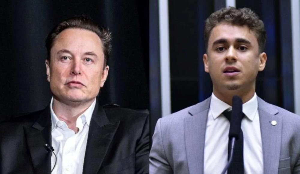 Musk chama Nikolas Ferreira de “homem corajoso” por chamar Lula de ladrão