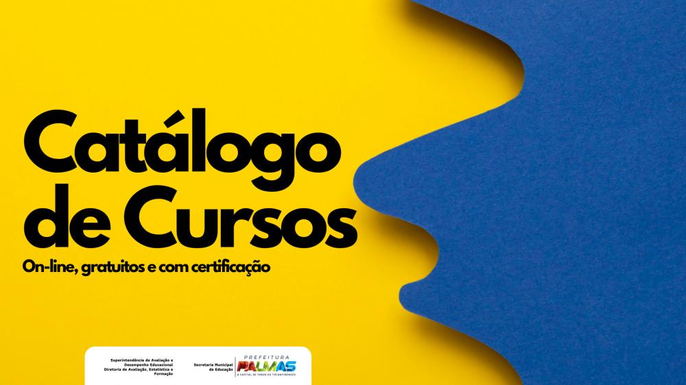 Semed atualiza catálogo de cursos online e gratuitos na plataforma Palmas Home School