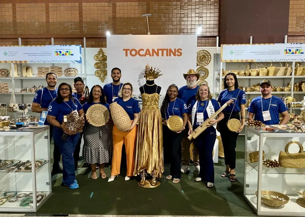 Artesãos tocantinenses comercializam mais de R$ 120 mil em produtos e superam vendas de 2023