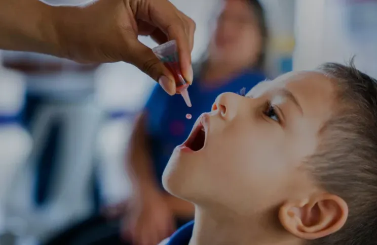 Campanha de Vacinação contra a Poliomielite é prorrogada até 30 de junho