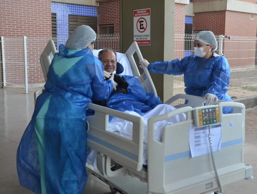 HGP promove visita de animal de estimação a paciente internado