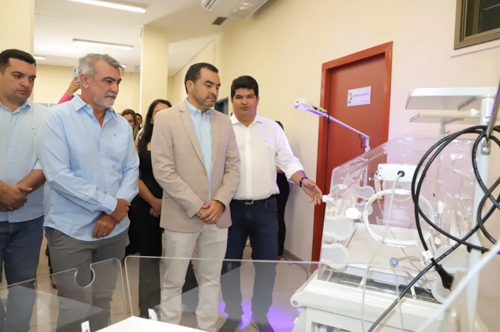 Presidente da Aleto frisa investimento em saúde durante inauguração da ampliação do HGP