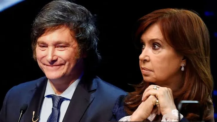 Milei cancela aposentadoria e pensão de Cristina Kirchner