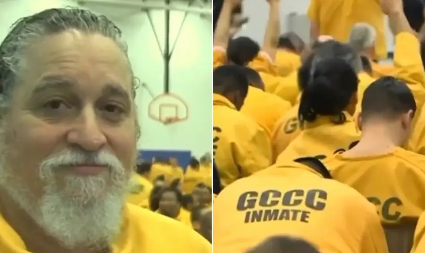 Homem que passou 33 anos na prisão leva mais de 500 presos a Jesus