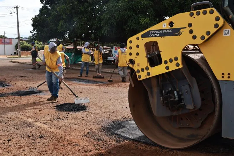 Serviços de tapa-buracos seguem com atendimentos diários em Palmas