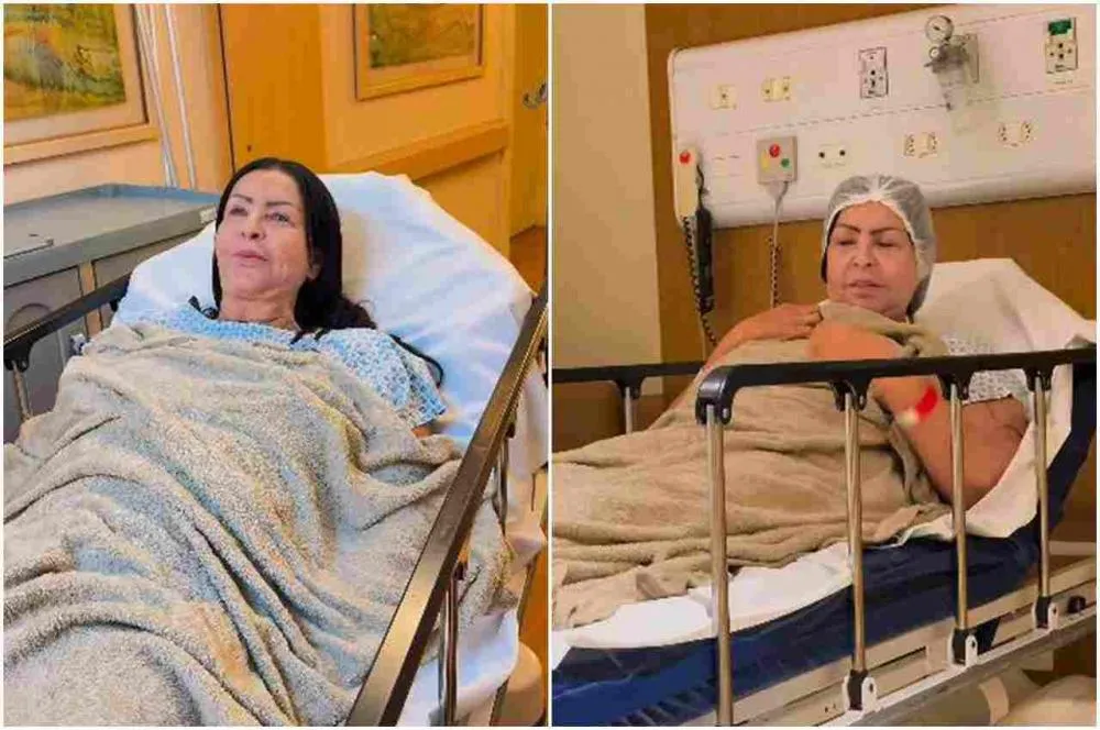 Shirley Carvalhaes passa por cirurgia estética