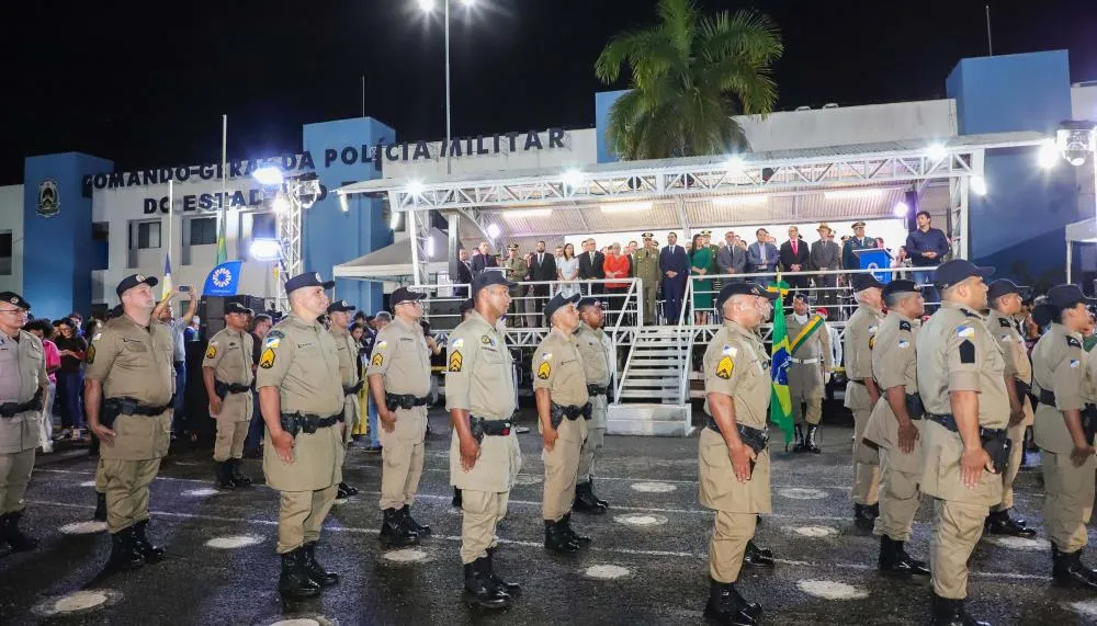 Governador Wanderlei Barbosa promove mais de 1.200 policiais militares em celebração histórica