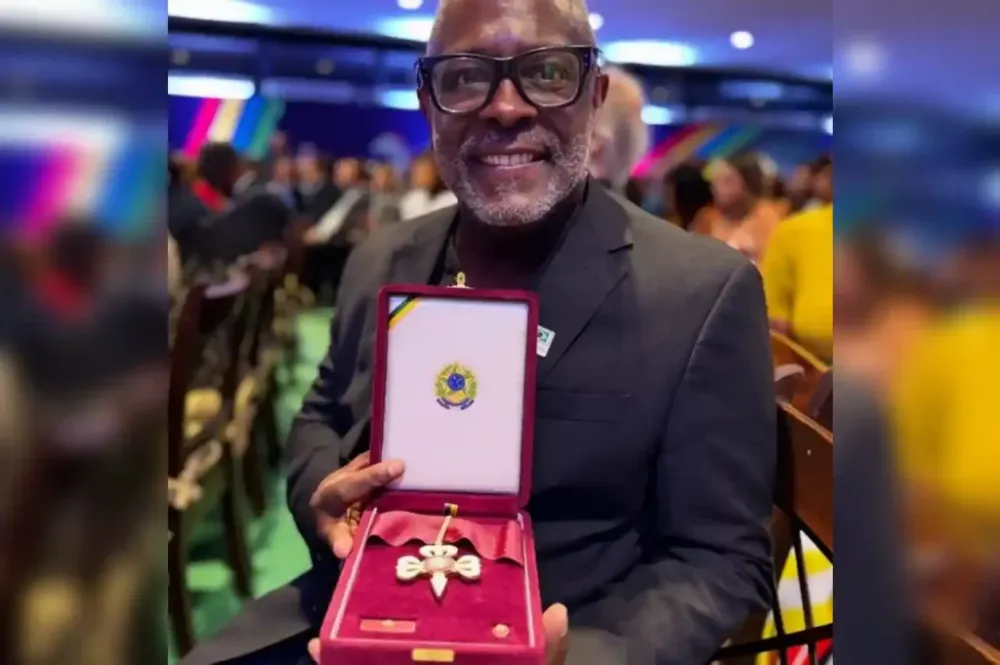 Kleber Lucas é homenageado por Lula com maior honraria cultural do Brasil