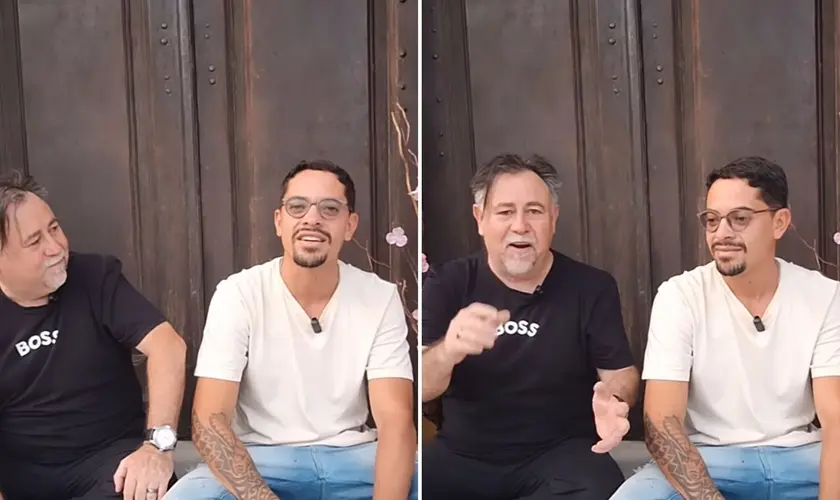 Mauro e Thiago. (Foto: Reprodução/Instagram/Mauro Bueno)