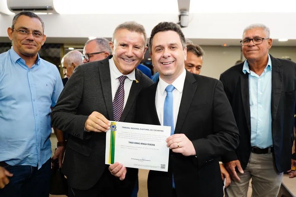 Diplomado! Tiago Dimas projeta muito trabalho em prol do Tocantins e destaca crescimento do Podemos