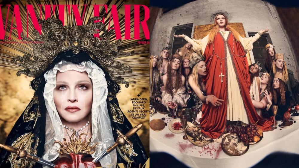 Madonna diz que “estava aplicando os ensinamentos de Jesus”, após ser acusada de profanação