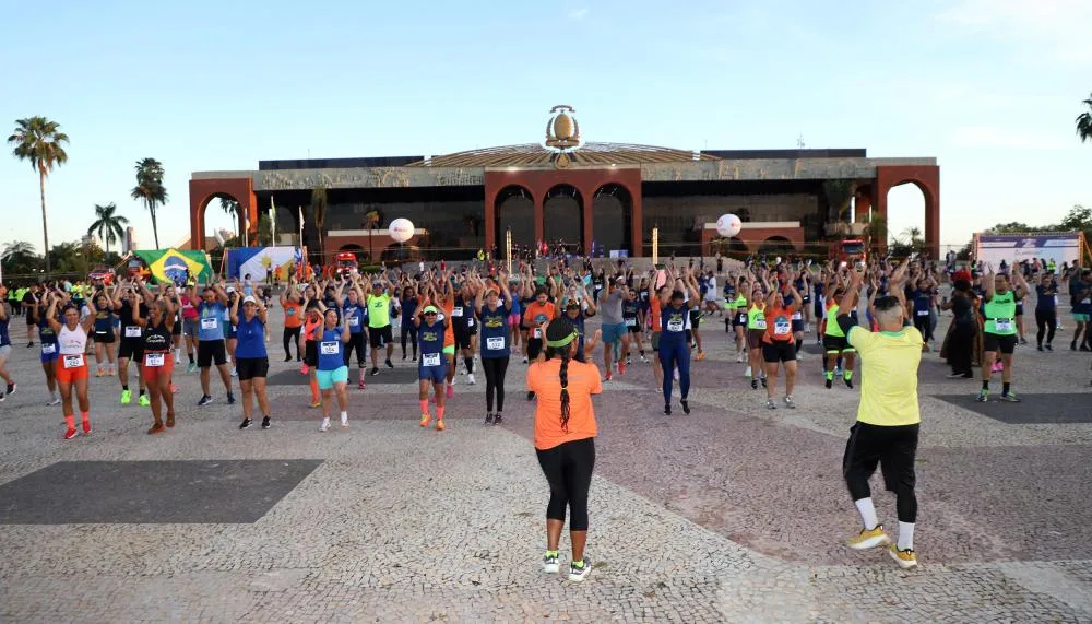 Governador Wanderlei Barbosa participou da 1ª corrida do Palácio Araguaia e reforçou a valorização da cultura, esporte e geração de oportunidades para os empreendedores tocantinenses - Ademir dos Anjos/Governo do Tocantins 