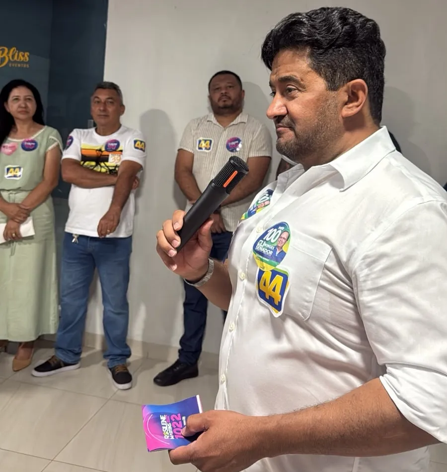 Pastor Suelismar Caetano, idealizador do Palmas Capital da Fé e suplente de senador de Eli Borges, declara apoio a Rosilene Martins