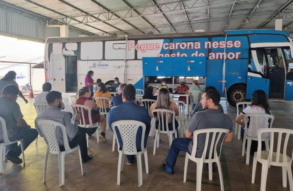 Hemorrede realiza coleta de sangue em Paraíso do Tocantins