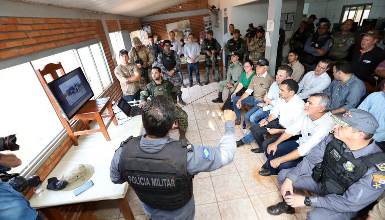 Wanderley consolida parcerias com governadores do Mato Grosso e Goiás com objetivo de conter criminosos na Ilha do Bananal 