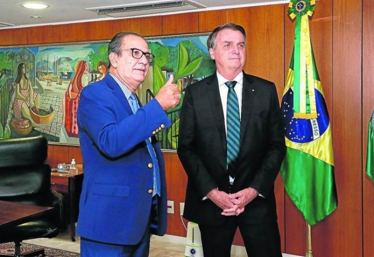 Presidente Bolsonaro e o Pastor Silas Malafaia