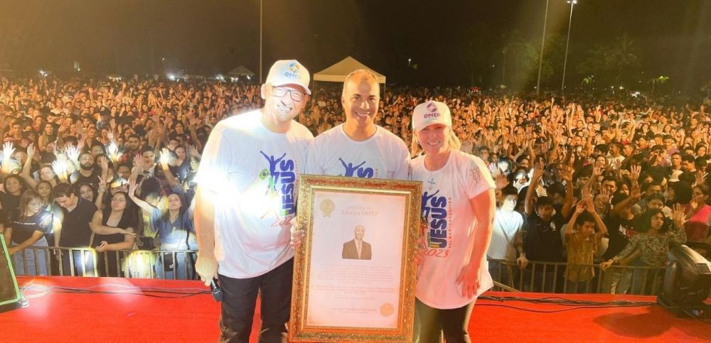 Como apoiador e participante da Marcha para Jesus 2023, o Deputado Filipe Martins louva a Deus pelo sucesso que esta edição teve